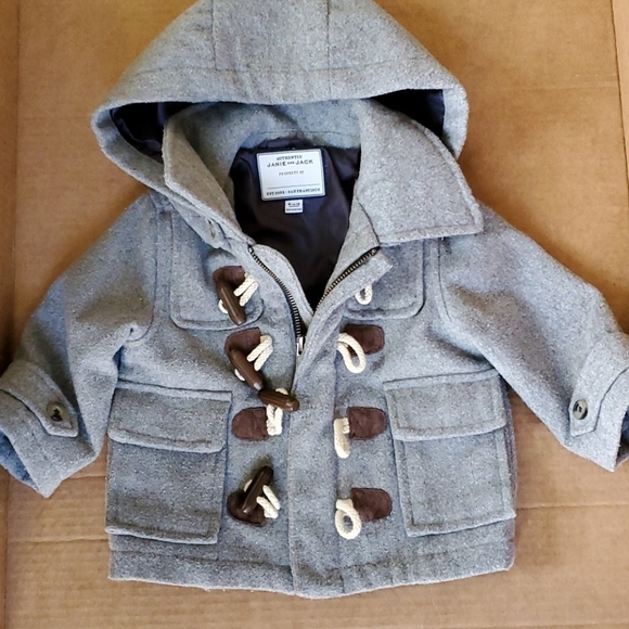 Janie and Jack wool pea coat